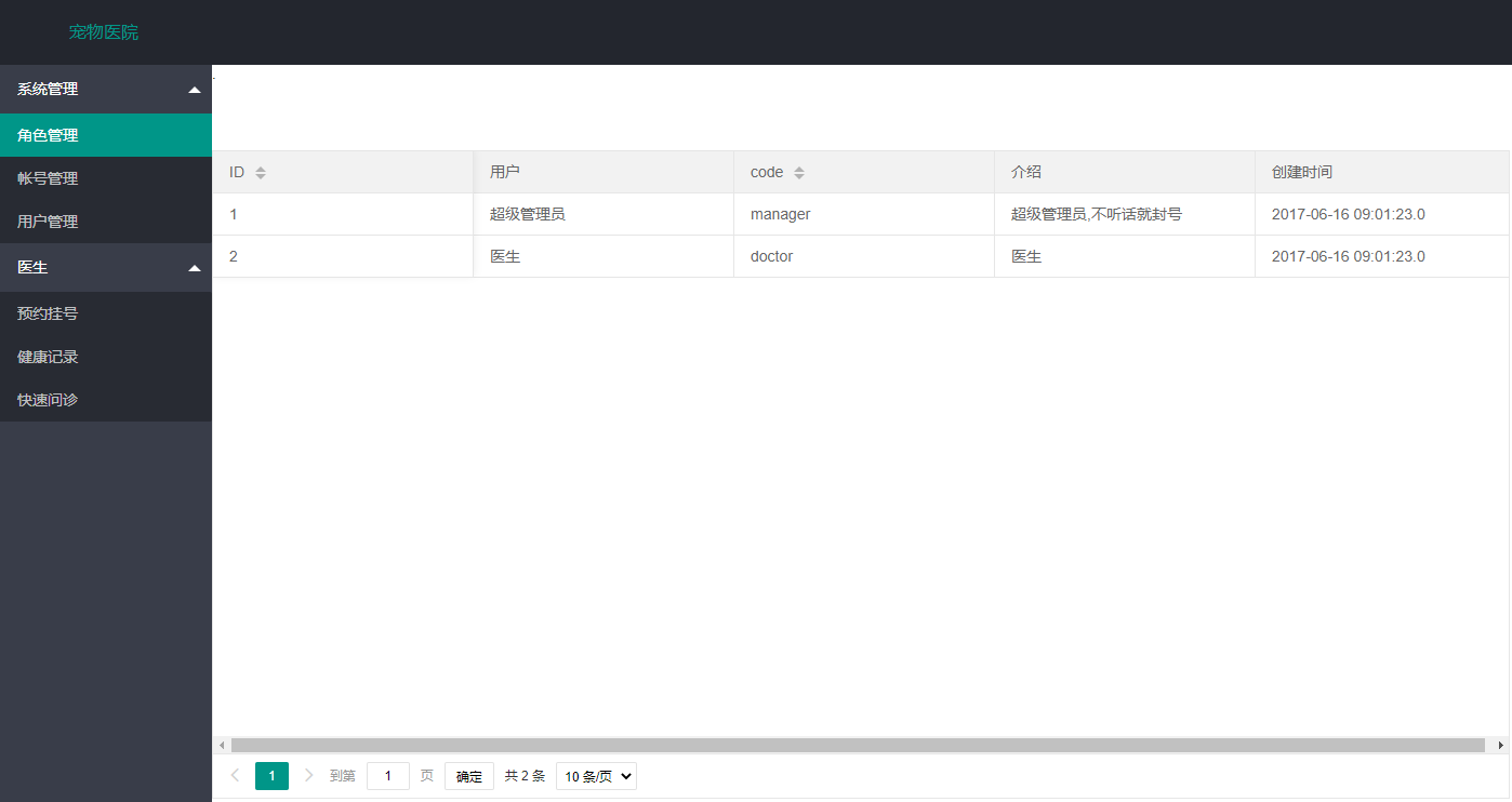 宠物在线医疗管理系统主图