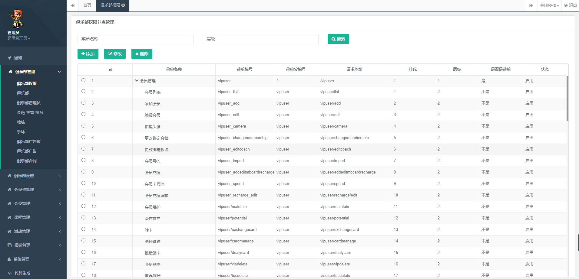 基于SpringBoot的健身房管理系统主图