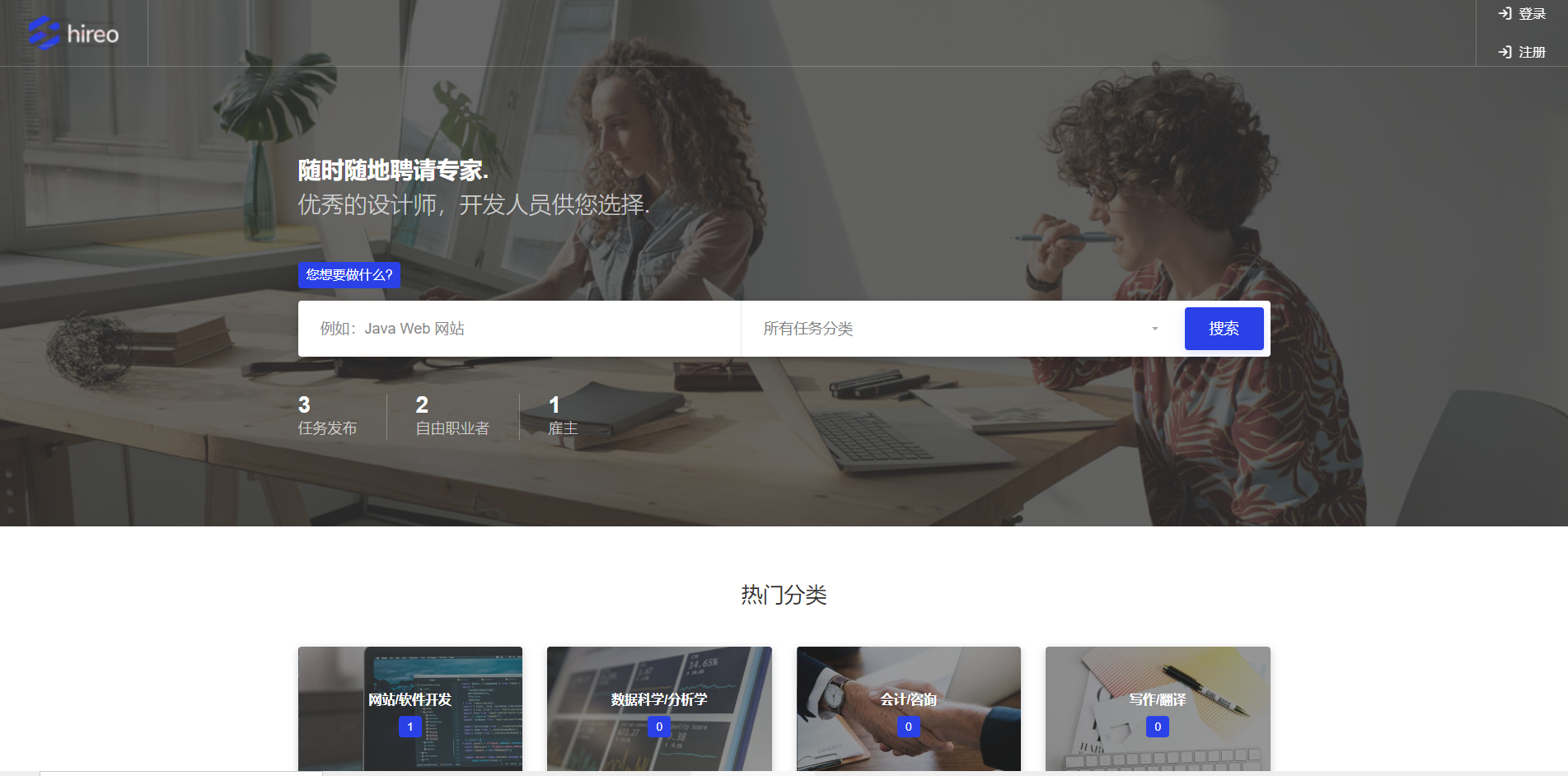 基于SpringBoot的兼职系统主图