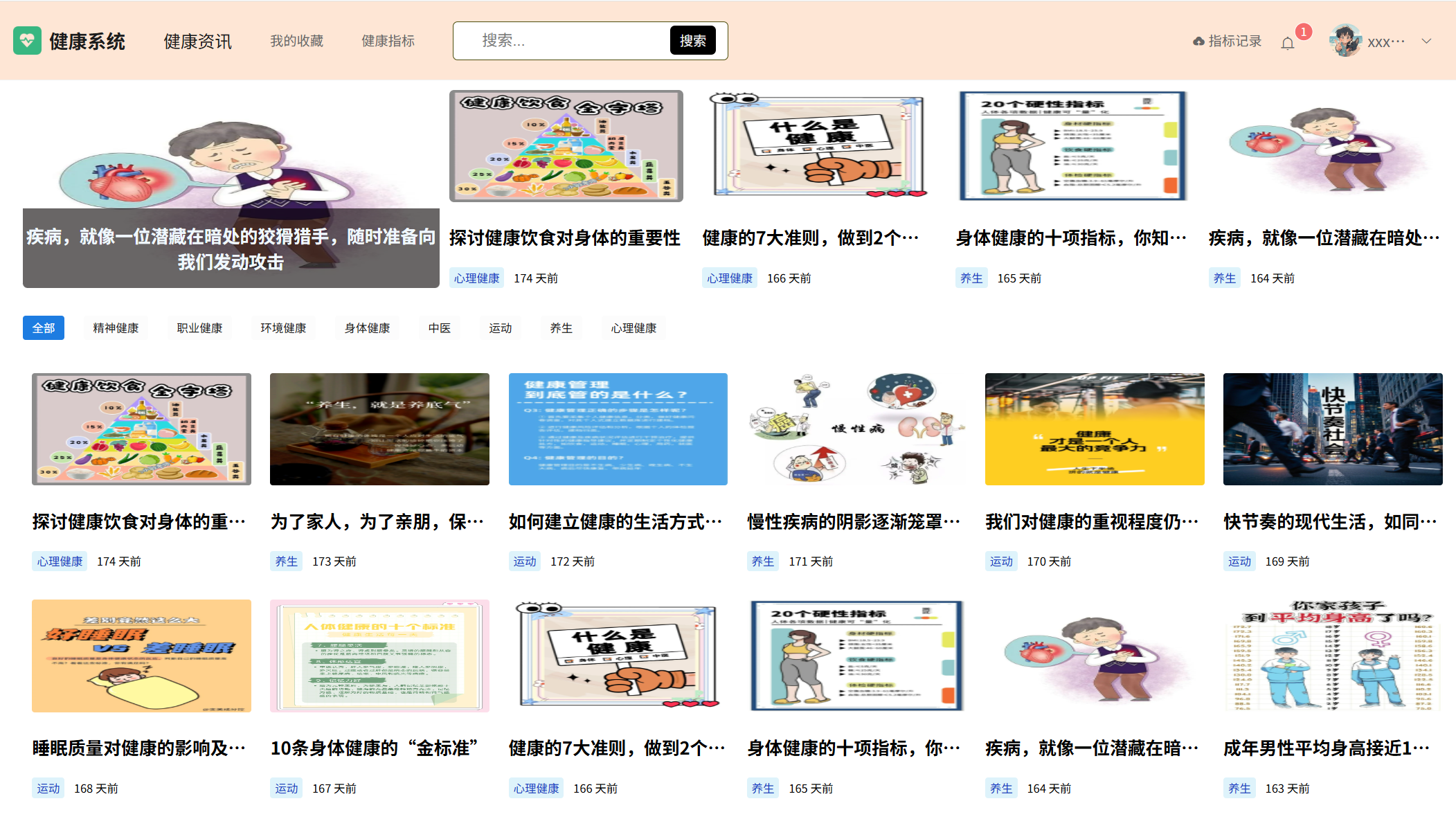 基于Springboot的个人健康管理系统主图